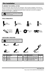 Предварительный просмотр 3 страницы HAMPTON BAY HB7024-05TP Use And Care Manual