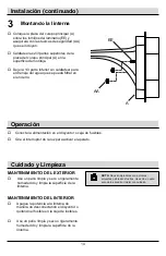 Предварительный просмотр 14 страницы HAMPTON BAY HB7024-05TP Use And Care Manual