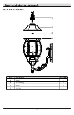 Preview for 4 page of HAMPTON BAY HB7028-05 Use And Care Manual