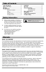 Preview for 2 page of HAMPTON BAY HB7058-304 Use And Care Manual