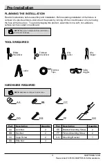 Preview for 3 page of HAMPTON BAY HB7072LED-05 Use And Care Manual