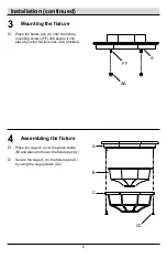 Preview for 6 page of HAMPTON BAY HB7072LED-05 Use And Care Manual