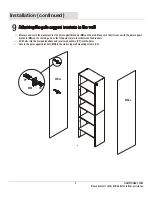 Preview for 9 page of HAMPTON BAY HD-COUS-017 Use And Care Manual