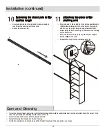 Preview for 10 page of HAMPTON BAY HD-COUS-017 Use And Care Manual