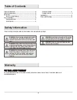 Preview for 2 page of HAMPTON BAY HD-SDUS-121 Use And Care Manual