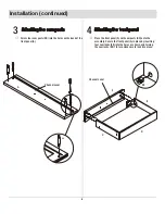 Preview for 6 page of HAMPTON BAY HD-SDUS-122 Use And Care Manual