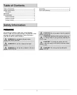 Preview for 2 page of HAMPTON BAY HD17121E Use And Care Manual