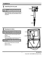 Предварительный просмотр 4 страницы HAMPTON BAY HD28258 Use And Care Manual