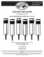 HAMPTON BAY HD28451 Use And Care Manual preview