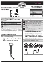 Предварительный просмотр 1 страницы HAMPTON BAY HD33677 Use And Care Manual