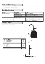 Предварительный просмотр 6 страницы HAMPTON BAY HD5887F3 Use And Care Manual