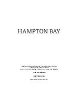 Предварительный просмотр 7 страницы HAMPTON BAY HD6360AT20 Use And Care Manual