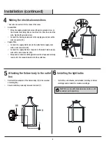 Preview for 6 page of HAMPTON BAY HD8122B Use And Care Manual