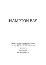 Preview for 9 page of HAMPTON BAY HD8122B Use And Care Manual