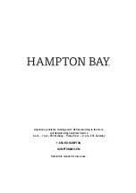 Предварительный просмотр 7 страницы HAMPTON BAY HD8532A3 Use And Care Manual