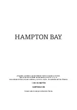 Предварительный просмотр 14 страницы HAMPTON BAY HD8532A3 Use And Care Manual