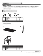 Preview for 3 page of HAMPTON BAY HEATHER GLEN FRN-312640-D-T Use And Care Manual