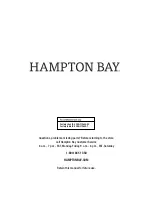 Preview for 5 page of HAMPTON BAY HEATHER GLEN FRN-312640-D-T Use And Care Manual