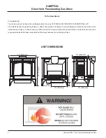 Предварительный просмотр 2 страницы HAMPTON BAY HG35-LPG1 Owners & Installation