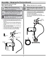 Предварительный просмотр 10 страницы HAMPTON BAY HOLLIS 52196 Use And Care Manual