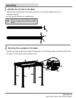 Предварительный просмотр 5 страницы HAMPTON BAY HOLLY BROOK GG-11078-ASP Use And Care Manual