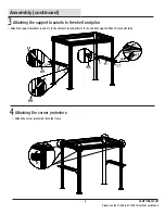 Предварительный просмотр 6 страницы HAMPTON BAY HOLLY BROOK GG-11078-ASP Use And Care Manual