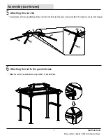 Предварительный просмотр 7 страницы HAMPTON BAY HOLLY BROOK GG-11078-ASP Use And Care Manual