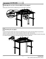 Предварительный просмотр 9 страницы HAMPTON BAY HOLLY BROOK GG-11078-ASP Use And Care Manual