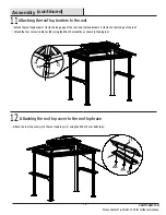 Предварительный просмотр 10 страницы HAMPTON BAY HOLLY BROOK GG-11078-ASP Use And Care Manual