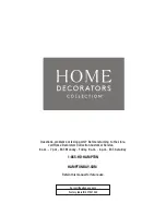 Preview for 7 page of HAMPTON BAY Home Decorators Collection FRM71005S-ST3T Use And Care Manual