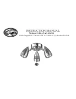 Preview for 1 page of HAMPTON BAY Home Depot SKU 110348 Instruction Manual