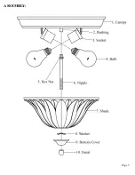 Preview for 5 page of HAMPTON BAY Home Depot SKU 401-718 Instruction Manual