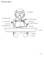 Preview for 7 page of HAMPTON BAY Home Depot SKU 401-718 Instruction Manual