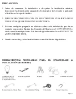 Preview for 11 page of HAMPTON BAY Home Depot SKU 401-718 Instruction Manual