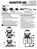 Preview for 4 page of HAMPTON BAY HSP1801LX-02/MB Use And Care Manual