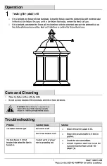 Preview for 7 page of HAMPTON BAY IMS1691L Use And Care Manual