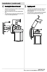 Предварительный просмотр 7 страницы HAMPTON BAY IZD1691LS-3 Use And Care Manual