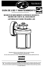 Предварительный просмотр 11 страницы HAMPTON BAY IZD1691LS-3 Use And Care Manual