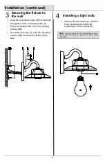 Предварительный просмотр 6 страницы HAMPTON BAY JBO1691A-5/ORB Use And Care Manual