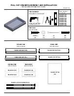 HAMPTON BAY KADRTA12 Assembly And Installation Manual предпросмотр