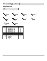 Preview for 4 page of HAMPTON BAY KIKO GCS09189A Use And Care Manual