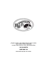 Предварительный просмотр 10 страницы HAMPTON BAY KTMT-1840-HDP Quick Start Manual