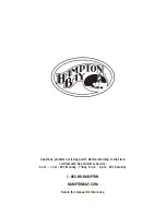 Preview for 9 page of HAMPTON BAY KTS807K Use And Care Manual