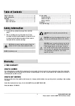 Preview for 2 page of HAMPTON BAY L-GG019PST-C Use And Care Manual