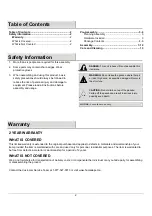 Preview for 2 page of HAMPTON BAY L-GZ767PST-A Use And Care Manual