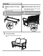 Предварительный просмотр 6 страницы HAMPTON BAY LAUREL OAKS 725.0493.000 Use And Care Manual