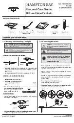 Предварительный просмотр 1 страницы HAMPTON BAY LDS-WS2BL3000K Use And Care Manual