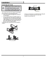 Предварительный просмотр 6 страницы HAMPTON BAY LEROY 37810 Use And Care Manual