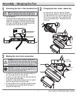 Предварительный просмотр 7 страницы HAMPTON BAY LEROY 37810 Use And Care Manual