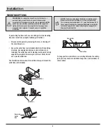 Preview for 6 page of HAMPTON BAY LOOMIS YG990-MBK Use And Care Manual